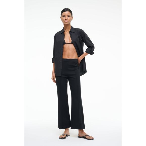 STAUD Black Knack Pants Size S NWT Retail $225 Tuckernuck - Picture 5 of 6